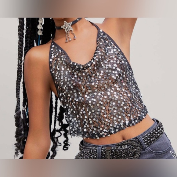 Small sparkly top from Cider. - Picture 2 of 2